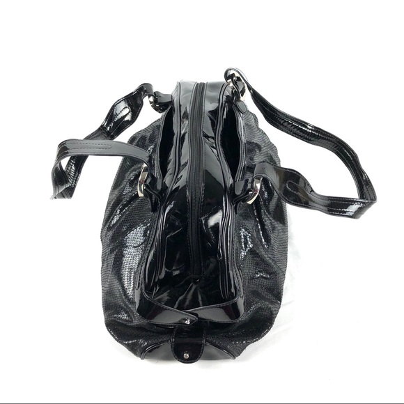 Maxx New York Bags Maxx Ny 5th Ave Black Patent Handbag Poshmark